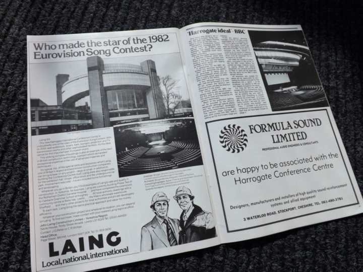 Magazine article about the newly constructed convention centre